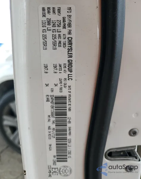 2010 Dodge Journey R/T z USA, uszkodzony, nr VIN 3D4PH6FV9AT156607